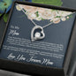 Daughter to Mom -Guiding Love Necklace: Heartfelt Mother's Day Card