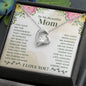To My Beautiful Mom - Forever Love Necklace
