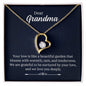 Dear Grandma - Your Love is Like a Beautiful Garden - Forever Love Necklace