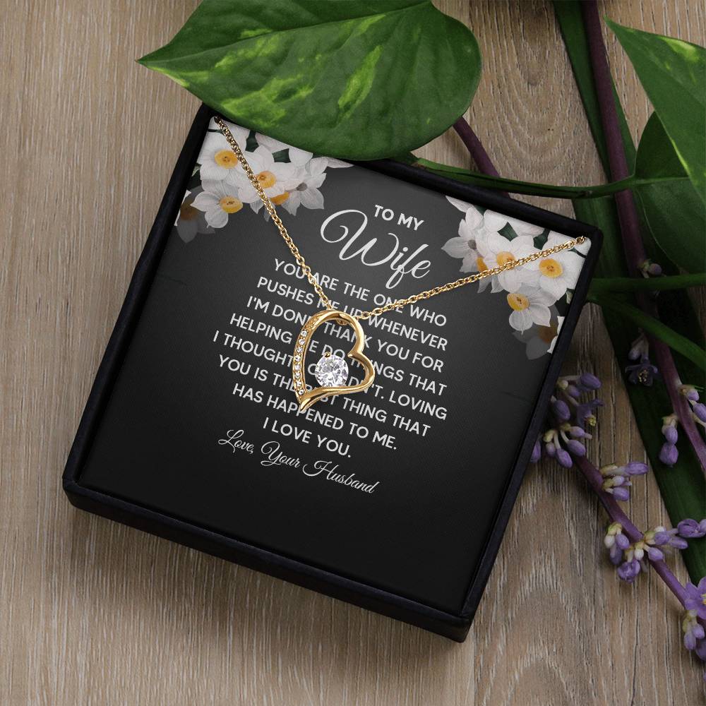 To My Wife - Forever Love Necklace