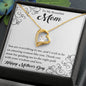 To My Beautiful Mom - Happy Mother's Day - Forever Love Necklace