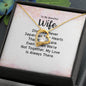 To My Beautiful Wife - Forever Love Necklace