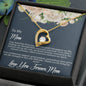 Daughter to Mom -Guiding Love Necklace: Heartfelt Mother's Day Card