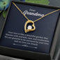 Dear Grandma - Your Love is Like a Beautiful Garden - Forever Love Necklace