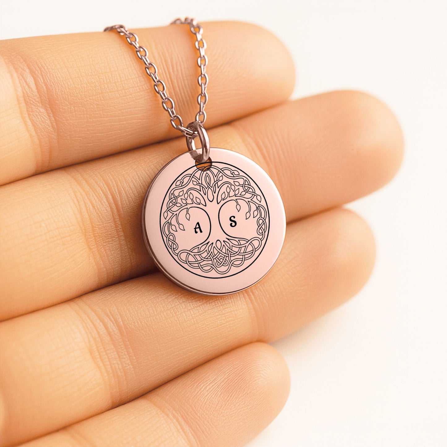 Fine Links Coin Necklace