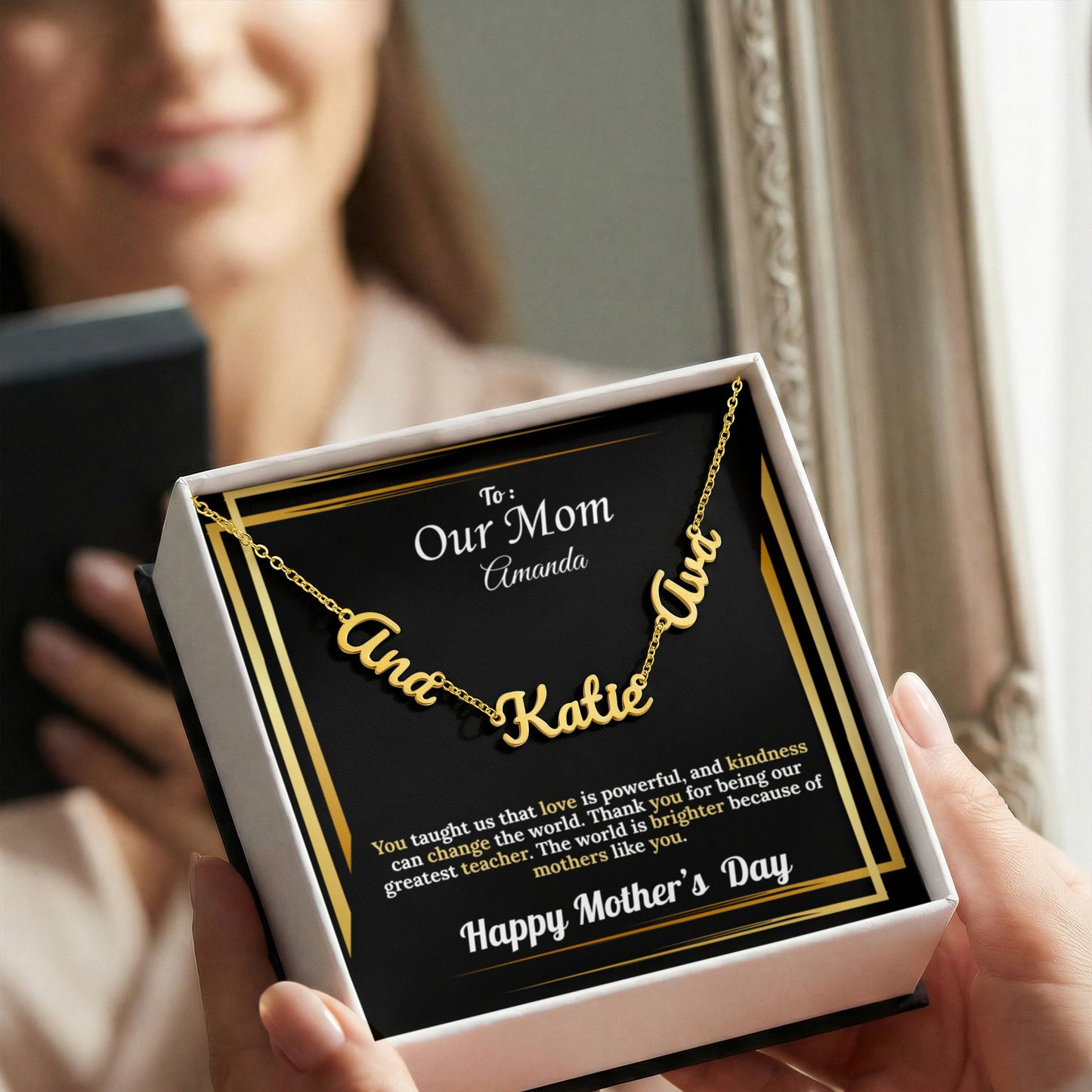 To Our Mom: Personalized Kid's Names | Mother's Day Version