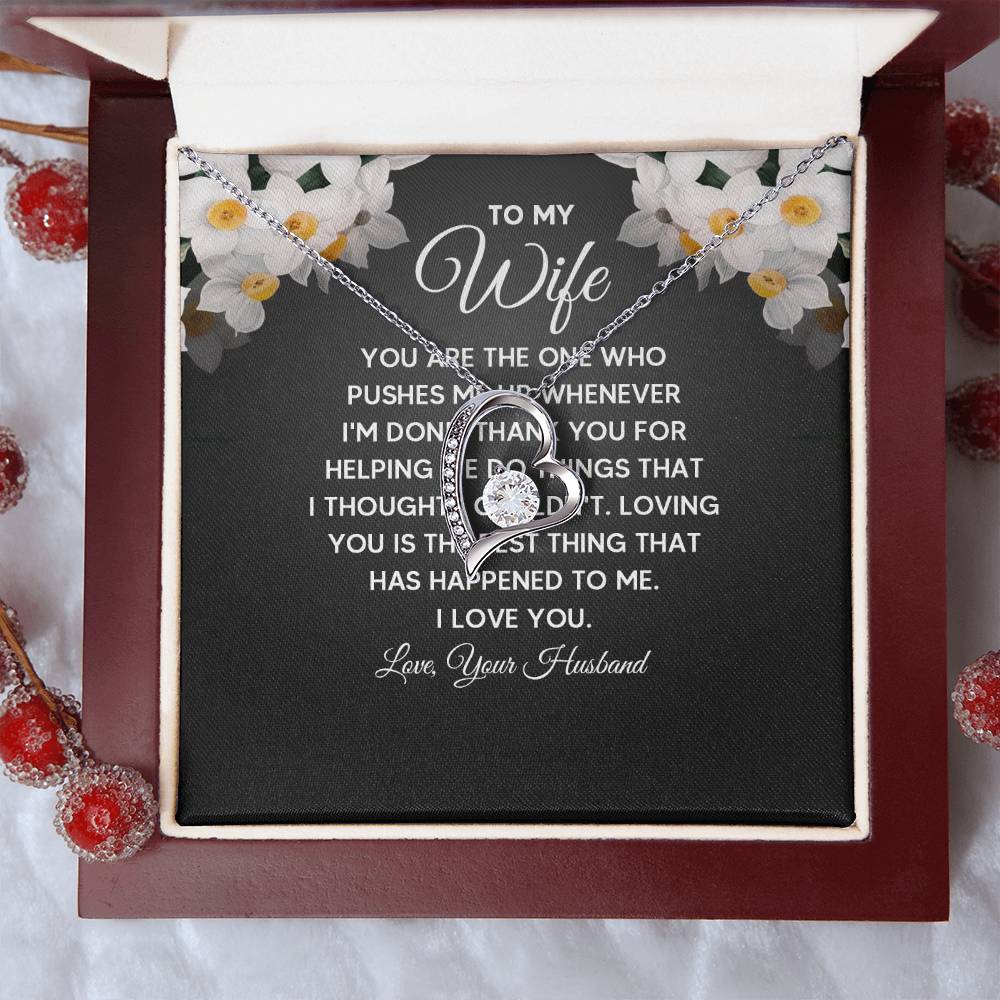 To My Wife - Forever Love Necklace