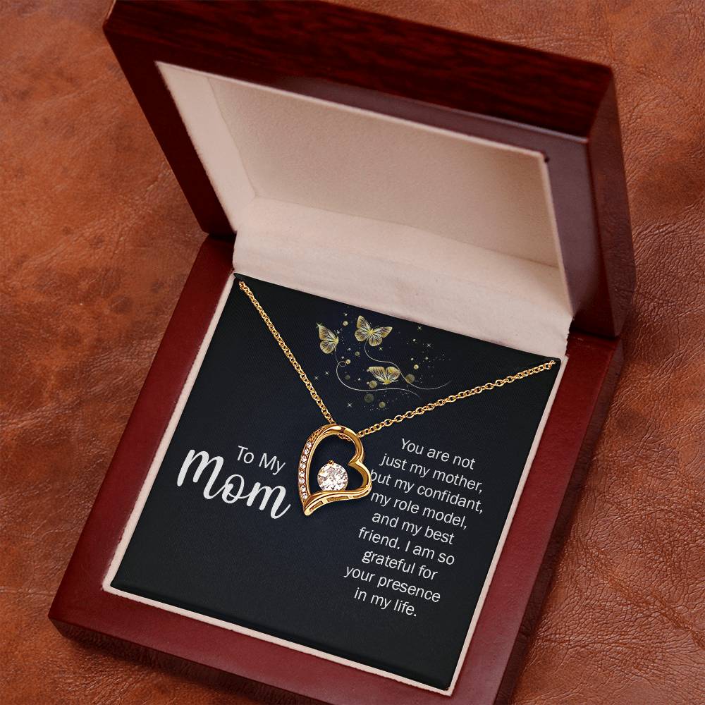Mom: You Are Not Just My Mother - Forever Love Necklace