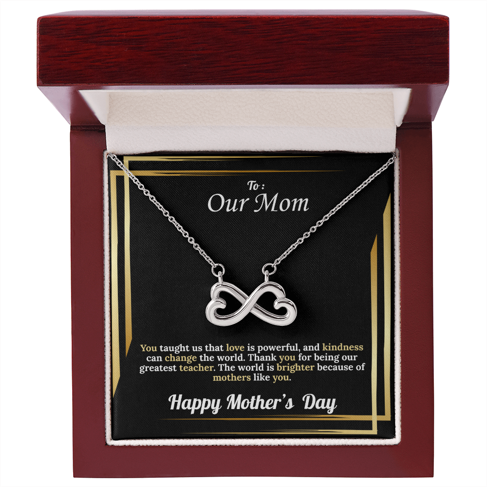 To Our Mom  - Endless Love Necklace