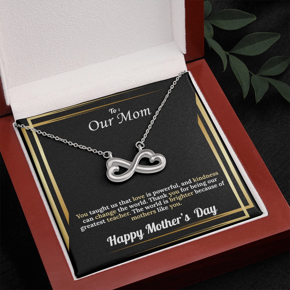 To Our Mom  - Endless Love Necklace