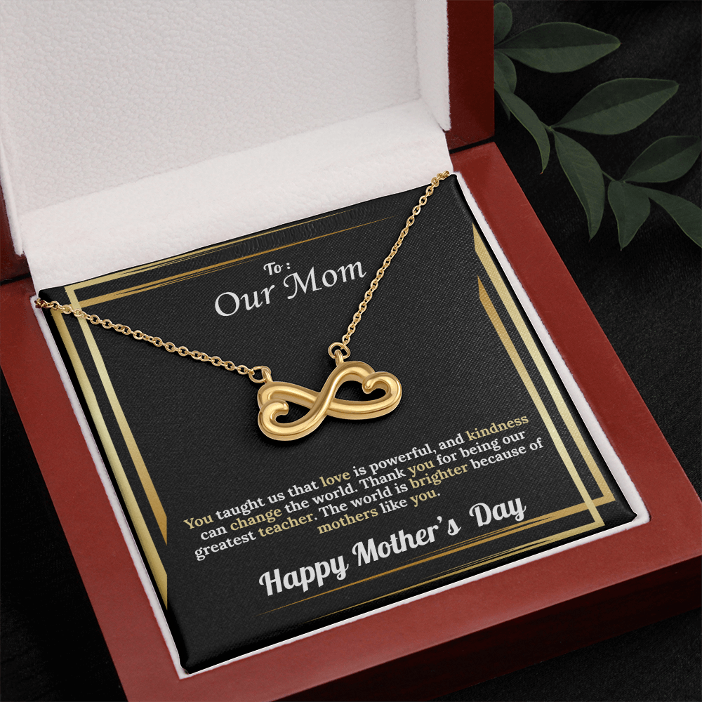 To Our Mom  - Endless Love Necklace