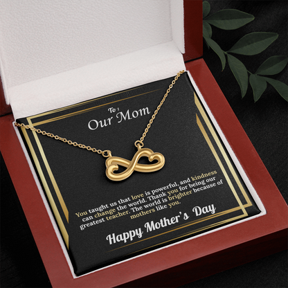 To Our Mom  - Endless Love Necklace