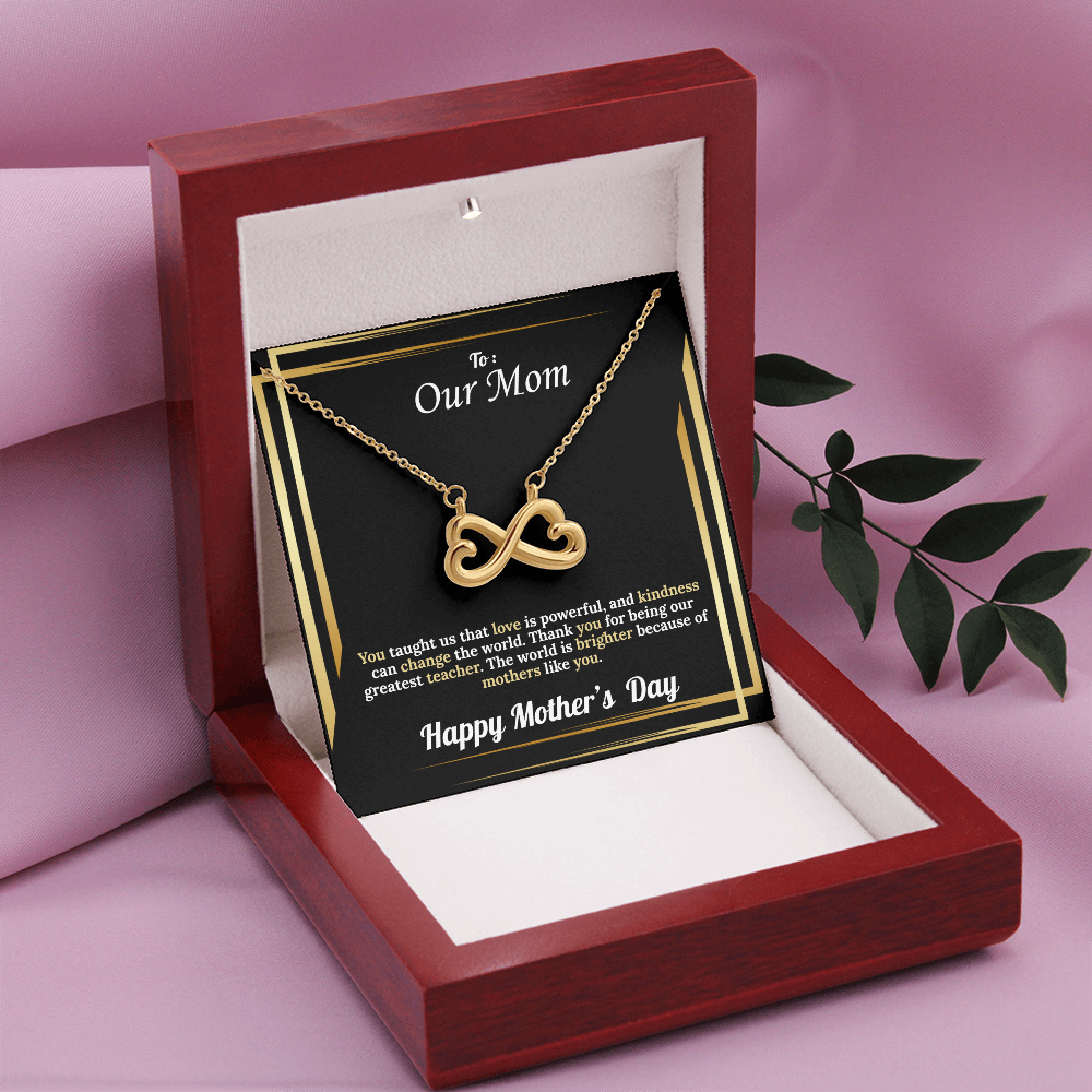 To Our Mom  - Endless Love Necklace