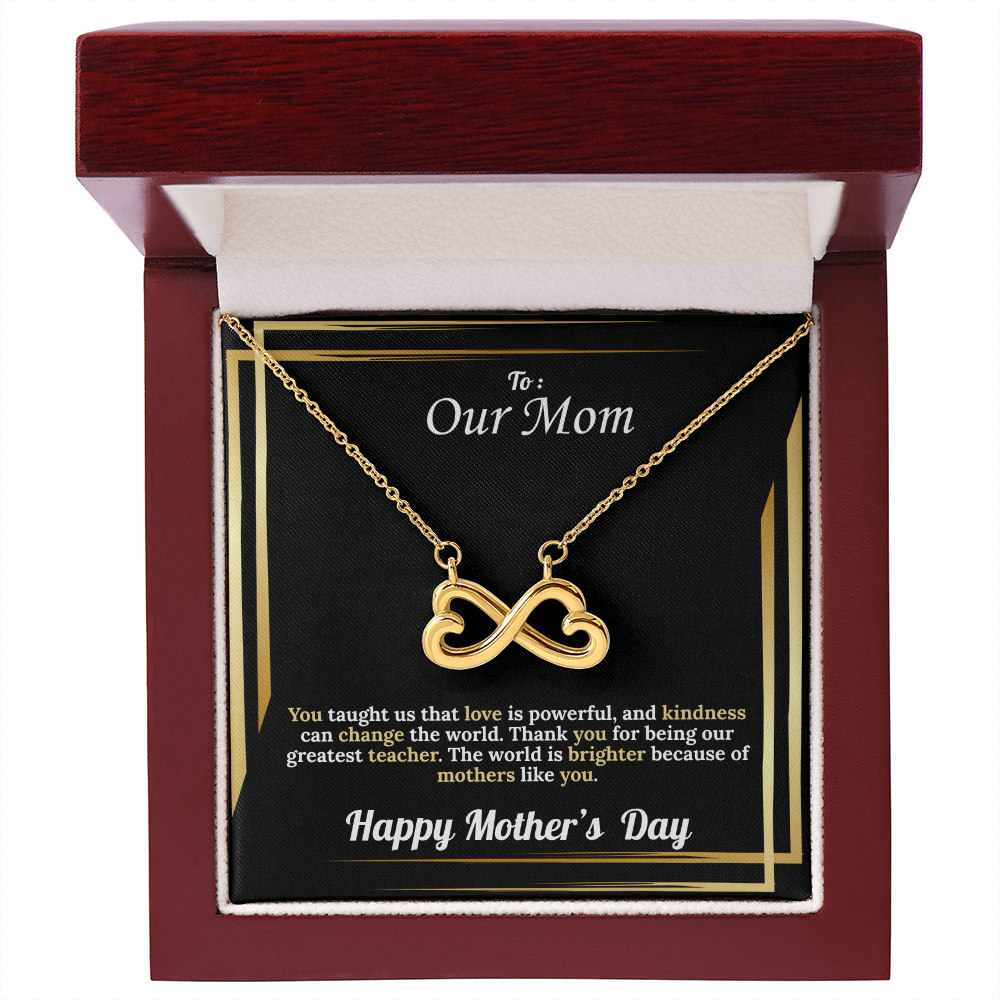 To Our Mom  - Endless Love Necklace