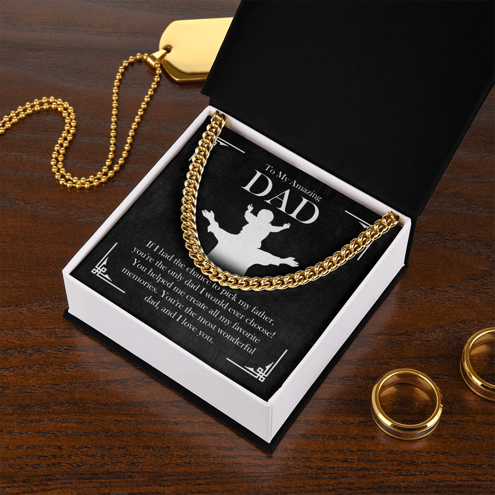 Amazing Dad Cuban Chain