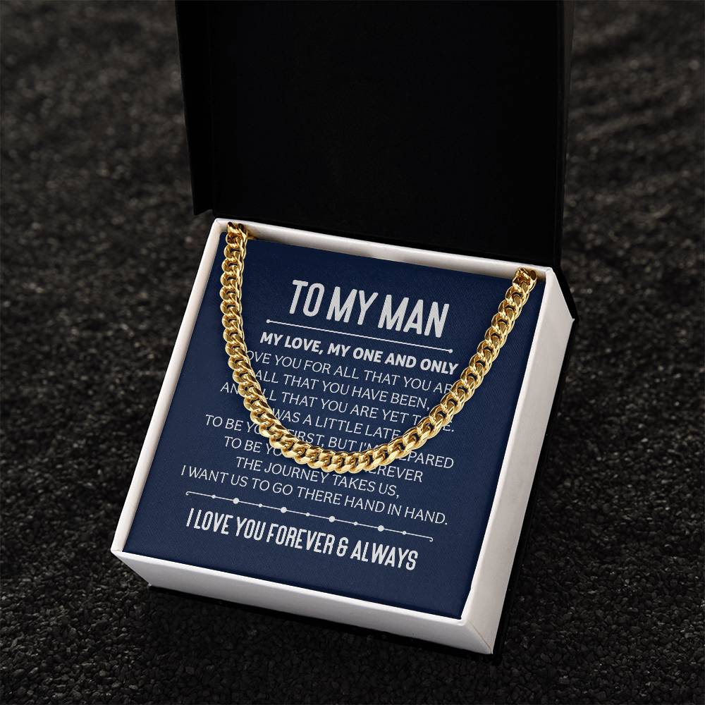 To My Man - Cuban Link Chain