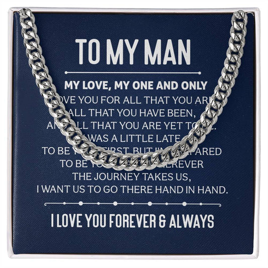 To My Man - Cuban Link Chain