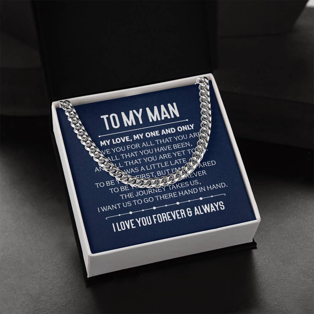 To My Man - Cuban Link Chain