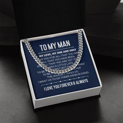 To My Man - Cuban Link Chain