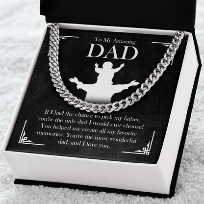Amazing Dad Cuban Chain