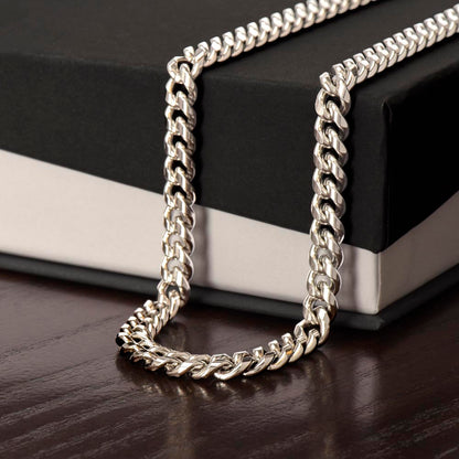 To My Dad You Are... Cuban Link Chain
