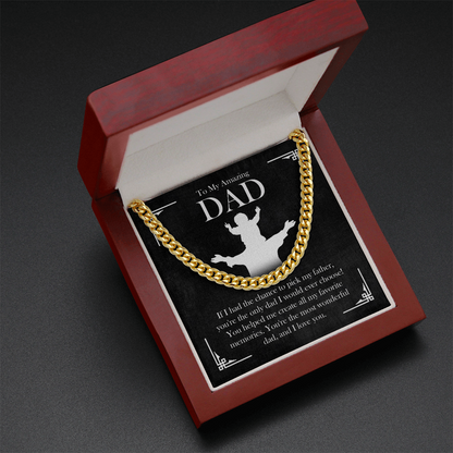 Amazing Dad Cuban Chain