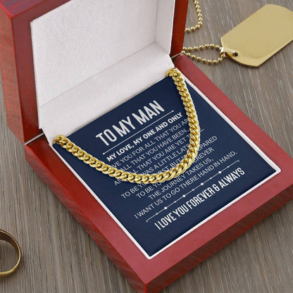 To My Man - Cuban Link Chain