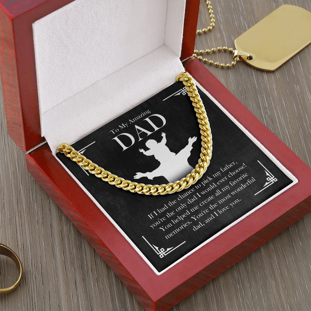 Amazing Dad Cuban Chain