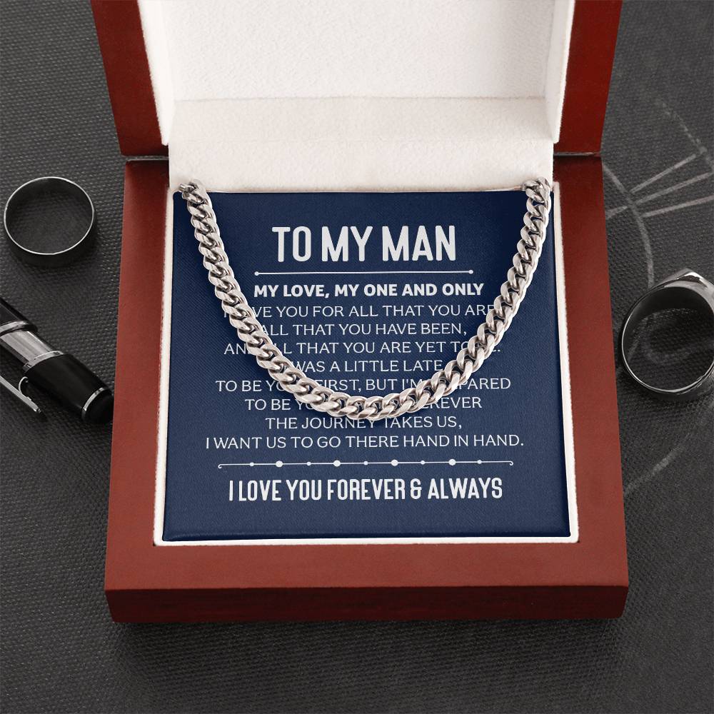 To My Man - Cuban Link Chain