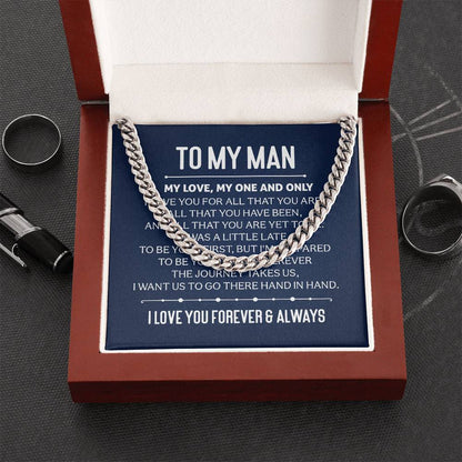 To My Man - Cuban Link Chain