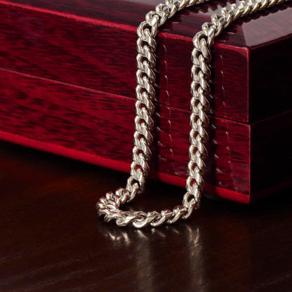 To My Dad You Are... Cuban Link Chain
