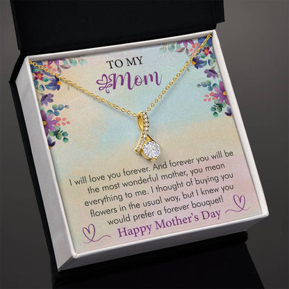 Mother: I Will Love You Forever - Alluring Beauty Necklace
