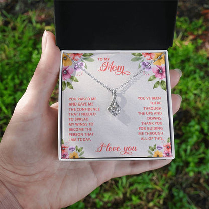 To My Mom - There's No Love Like a Love for a Mother - Alluring Beauty Necklace