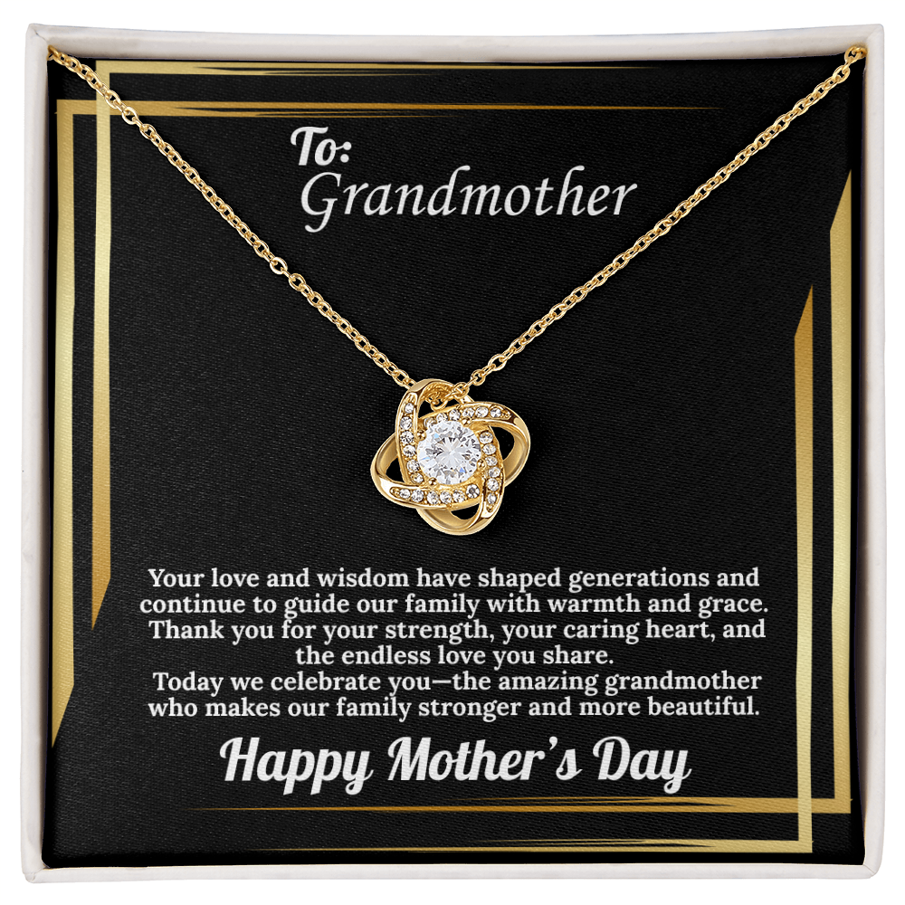 To Grandmother Love Necklace Mother's Day Gift