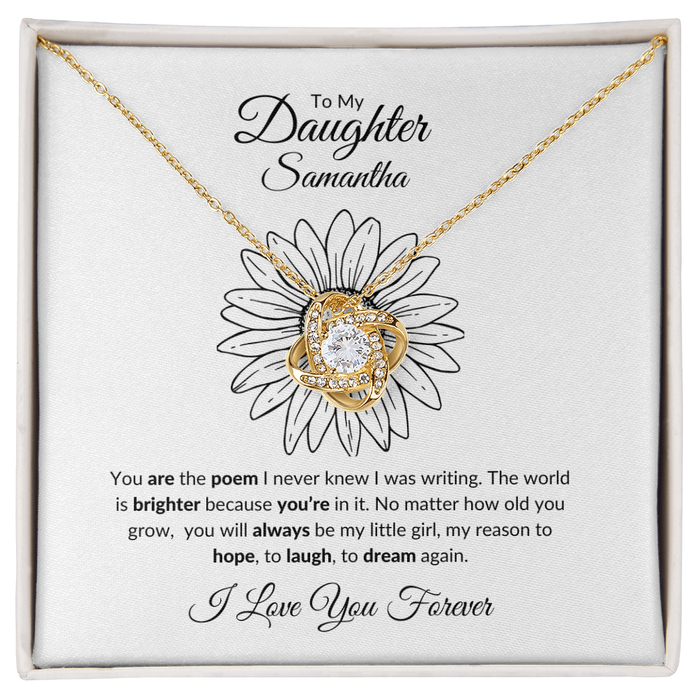 To My Daughter: You Are The Poem I Never Knew