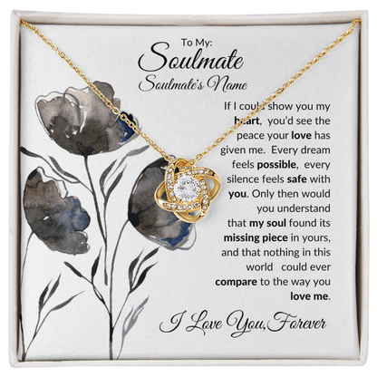 To My Soulmate: If I Could Show You My Heart