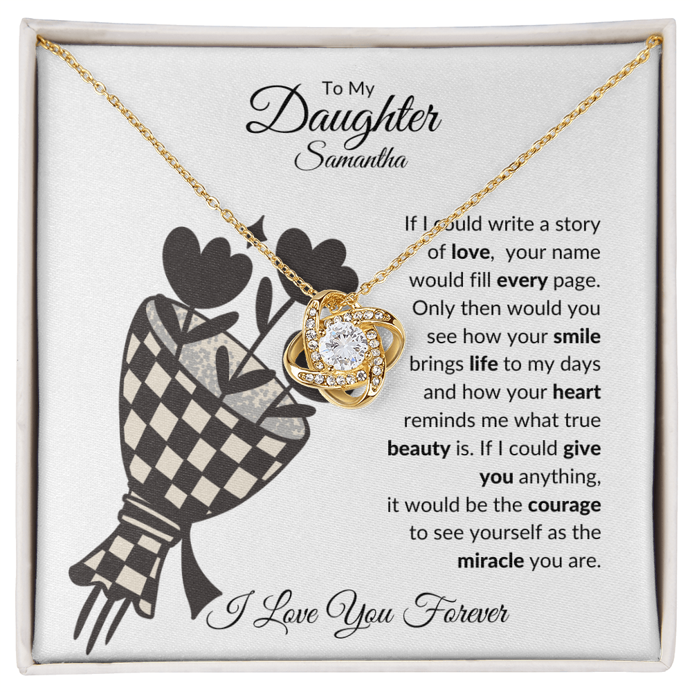 To My Daughter: If I Could Write a Story of Love