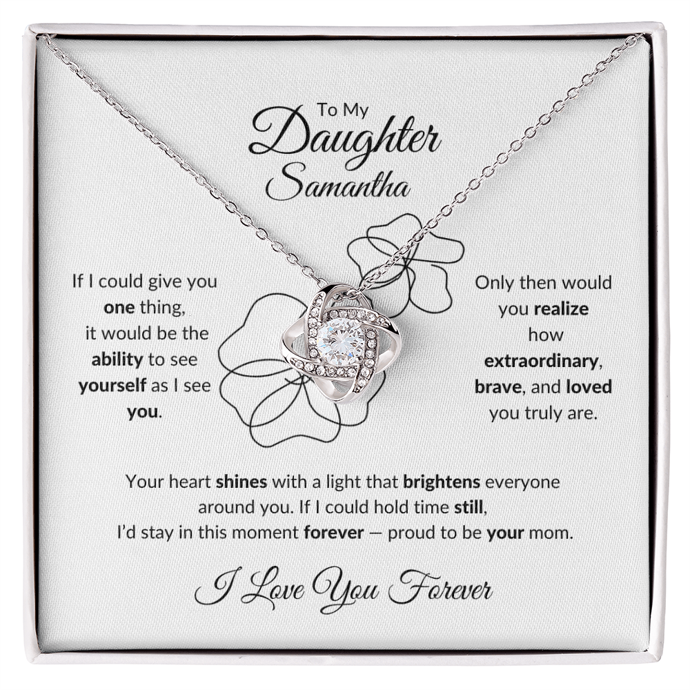 To My Daughter: If I Could Give You One Thing