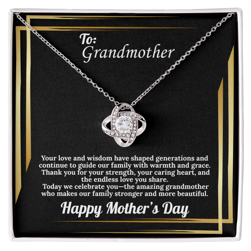 To Grandmother Love Necklace Mother's Day Gift