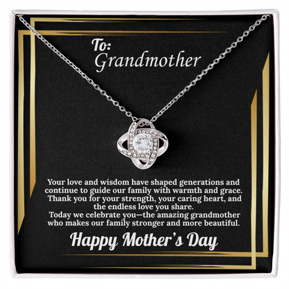 To Grandmother Love Necklace Mother's Day Gift