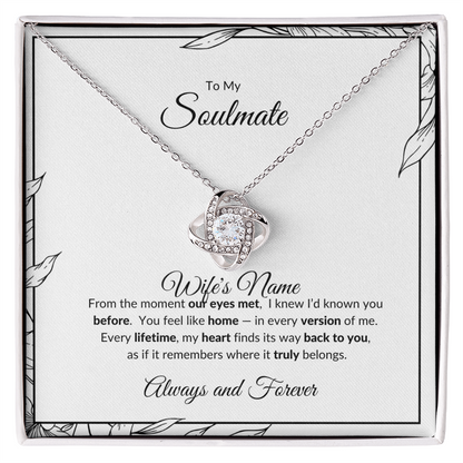 To My Soulmate: The Moment Our Eyes Met