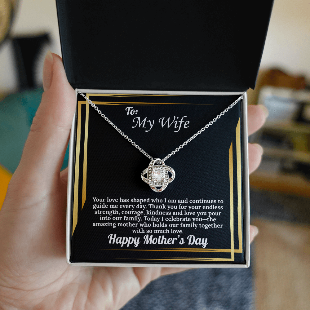To My Wife Love Knot Mother's Day