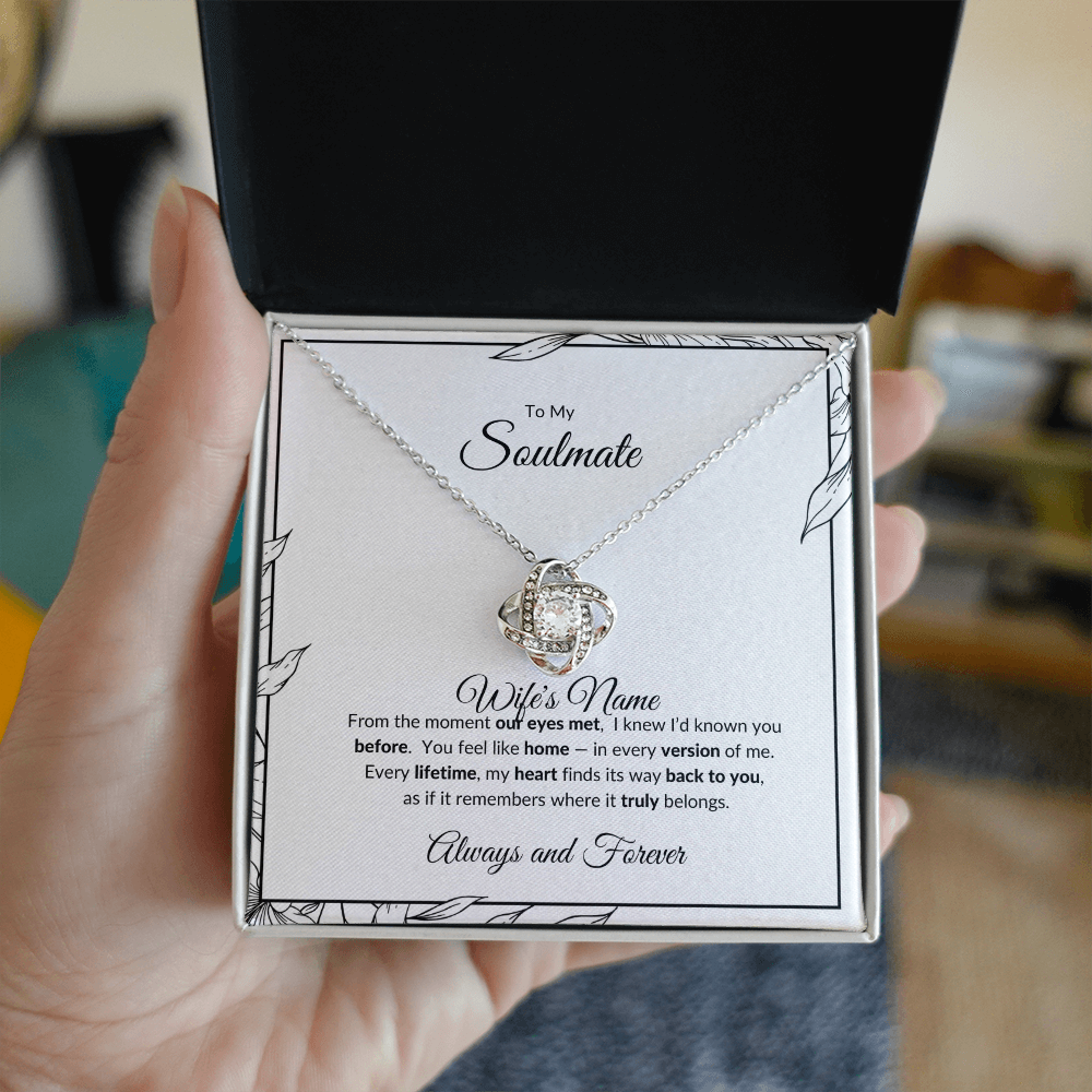 To My Soulmate: The Moment Our Eyes Met