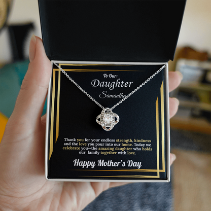 To Our Daughter: Thank You for Your Endless Strength