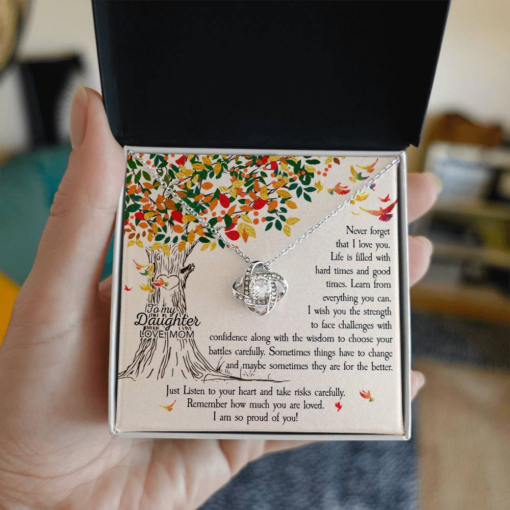 Mother to Daughter - So Proud of You! Necklace