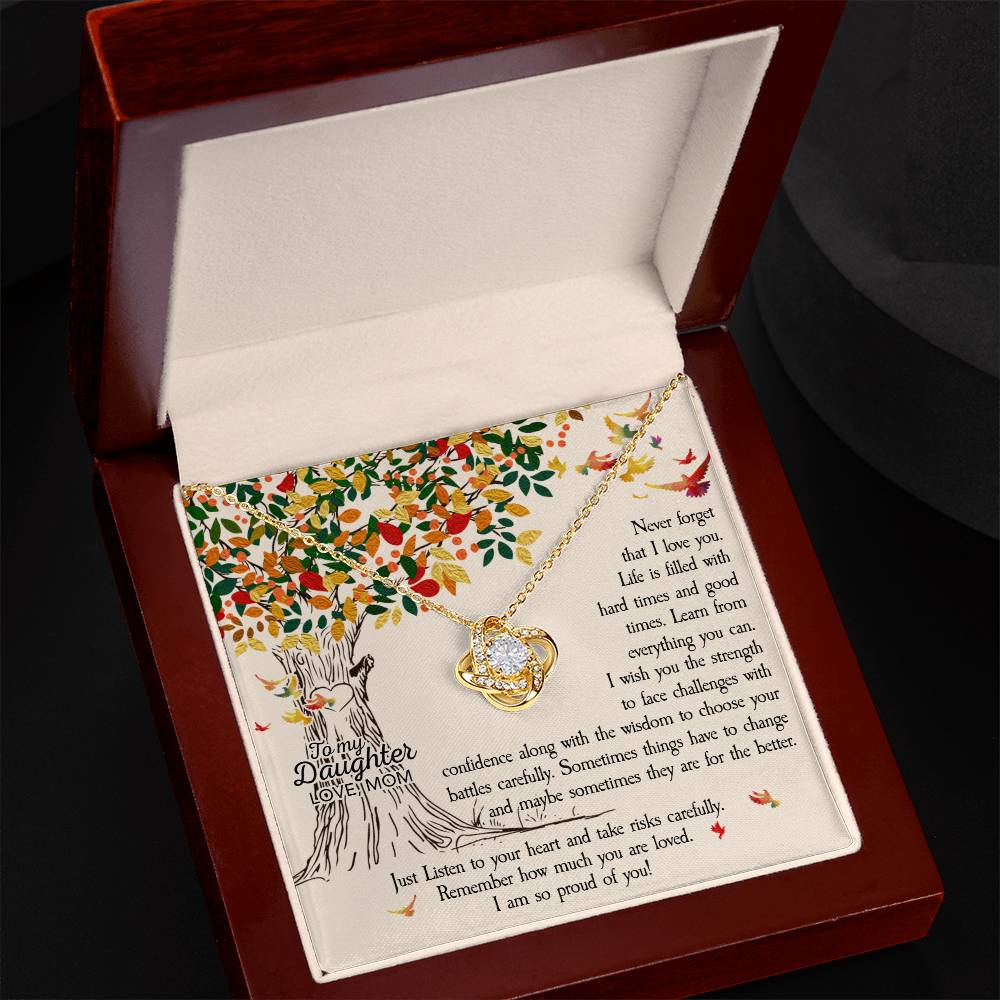 Mother to Daughter - So Proud of You! Necklace