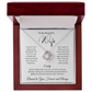 Gorgeous Knot Necklace Pendant with Premium Crystals - Gift for Her