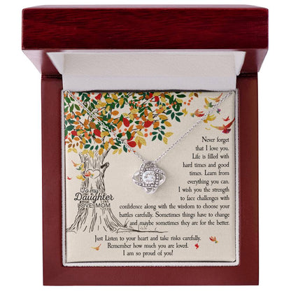 Mother to Daughter - So Proud of You! Necklace