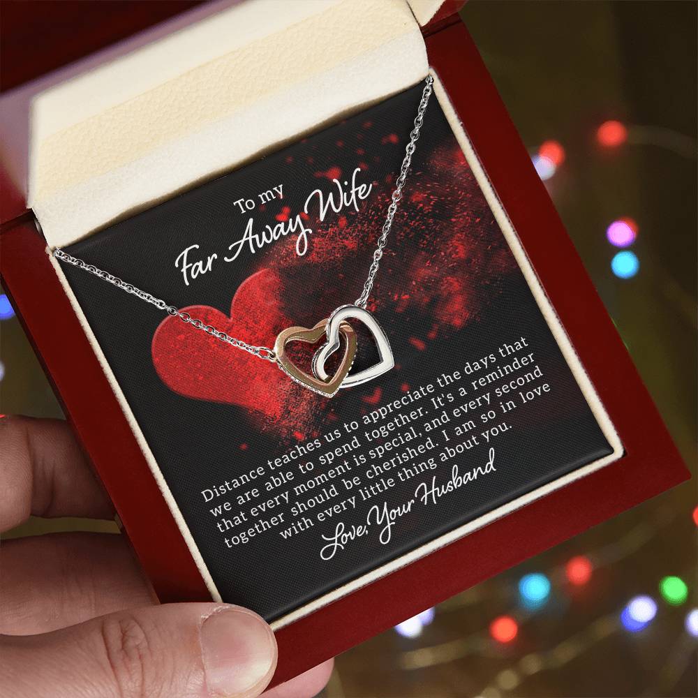 To My Far Away Wife - Interlocking Hearts