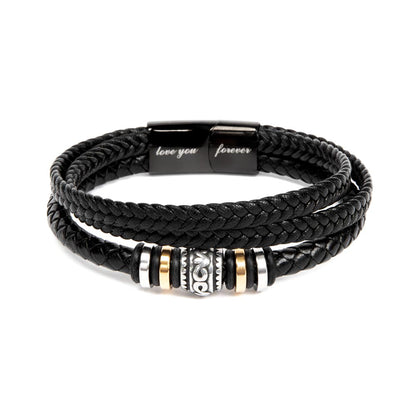 To My Man -My Love, My One and Only -  Love You Forever Bracelet